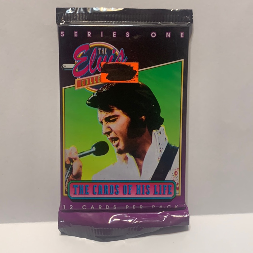 1992 The Elvis Collection The Cards of His Life 1 Sealed 12 Card Pack (MISC6)